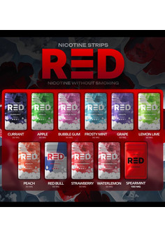 Никотиновые пластинки RED [60 штук], изображение 1