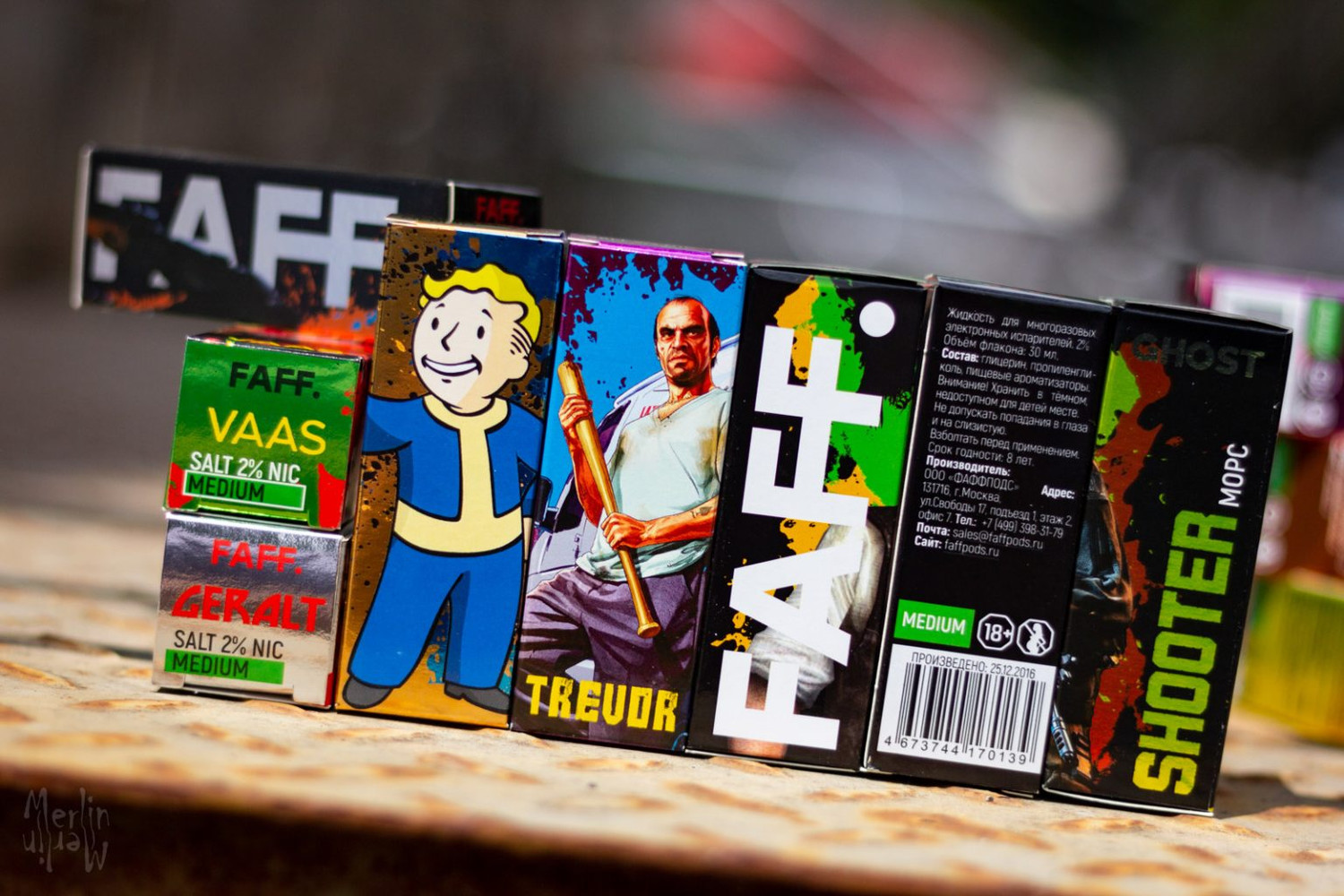 Жидкость FAFF SHOOTER [30ML 20MG HARD]