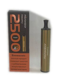 Microvapor Tiger - 2500 затяжек, изображение 1
