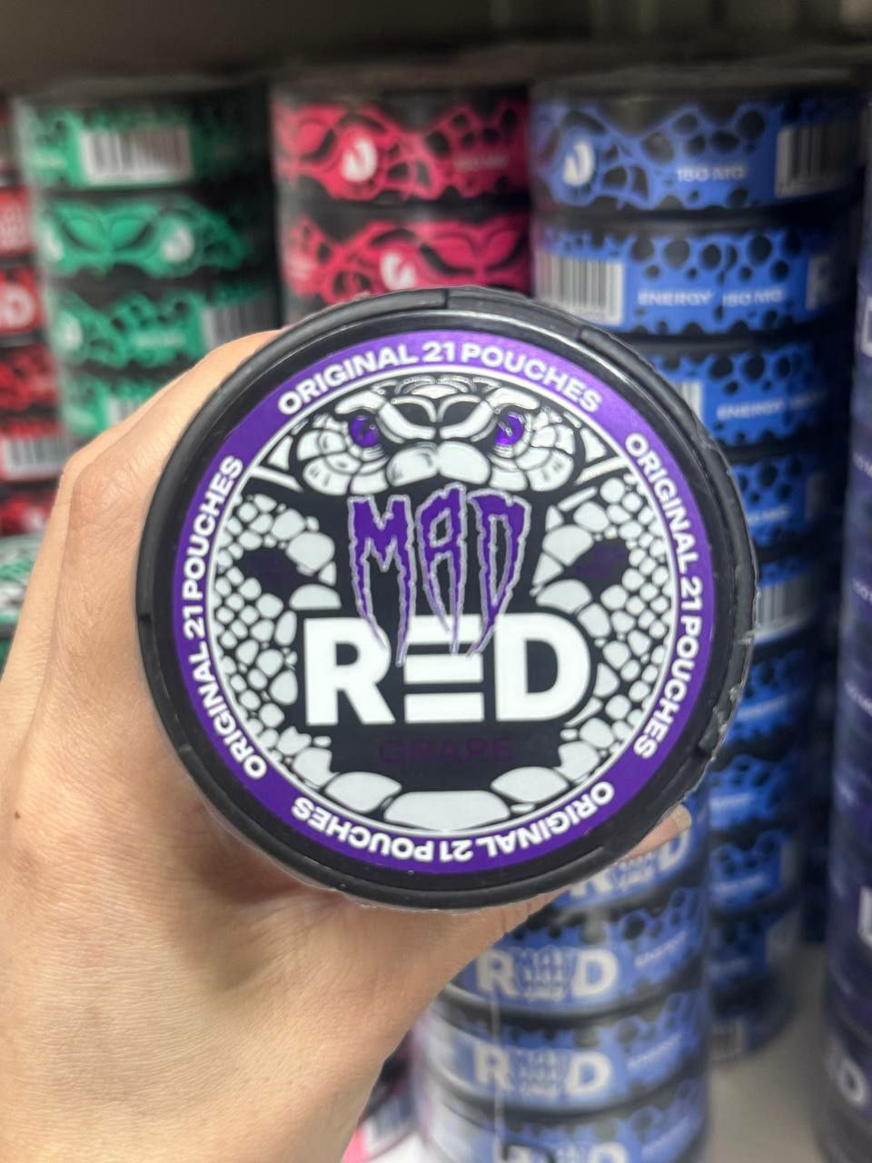 Жевательный табак MAD x RED LIMITED