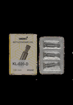 Испарители Smoant Battlestar Baby/Charon Baby Mesh Coil УПАКОВКА (в упак. 3 шт.), изображение 1