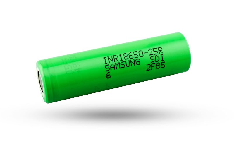 Аккумулятор SAMSUNG 18650/25R 2500mAh (кратно 2 шт)