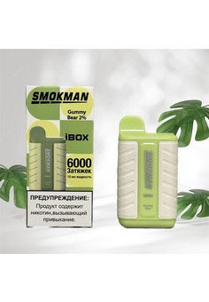 Smokman ibox 6000 - 6000 затяжек, изображение 1
