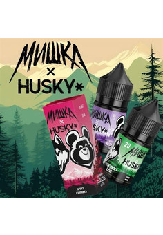 Жидкость Husky & Мишка salt 30 мл 20 мг hard, изображение 1