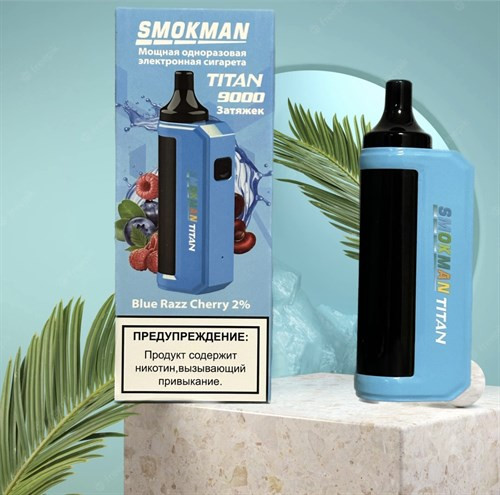 Smokman Titan 9000 - 9000 затяжек