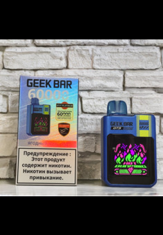 Geek Bar 60000 - 60000 затяжек, изображение 1
