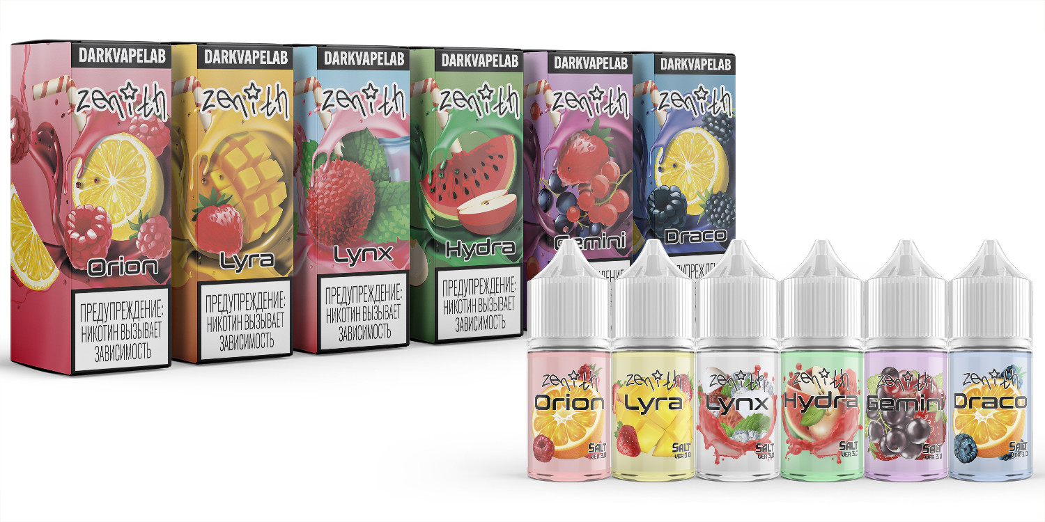Жидкость DARKVAPELAB ZENITH V3.0 [30ML 20MG STRONG]