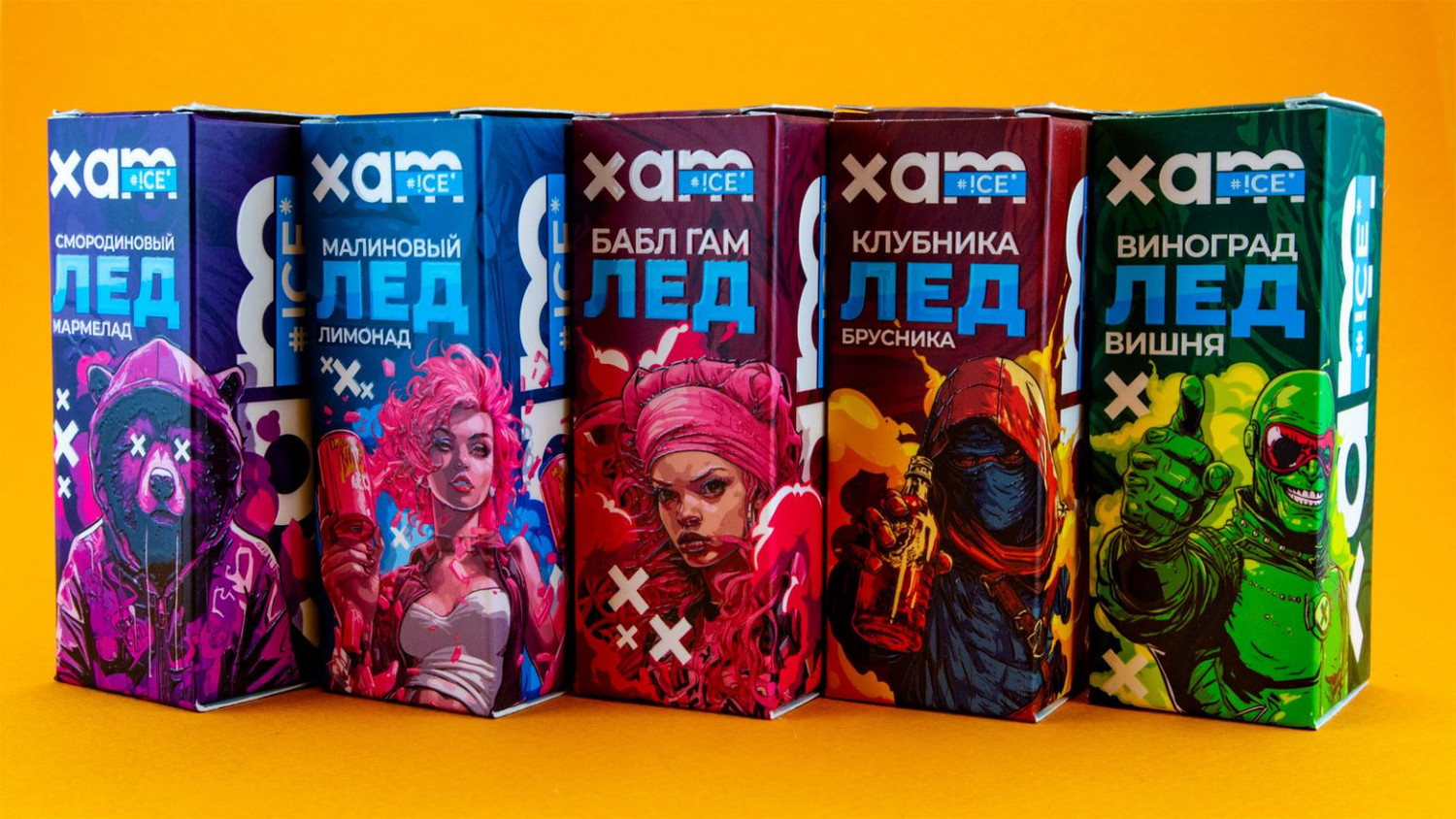 Жидкость XAM ICE [30ML 20MG HARD]