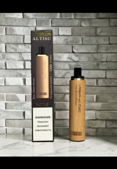 Laiska Altisc Notus - 1200 затяжек в деревянном корпусе, изображение 1