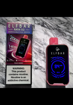 Elf Bar Raya D2 20000 - 20000 затяжек, изображение 1