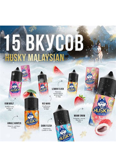 Жидкость HUSKY MALAYSIAN 30ML 20MG STRONG, изображение 1