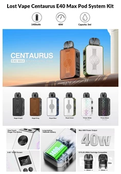 Lost vape Centaurus E40 Max 1400mAh Pod Kit, изображение 1