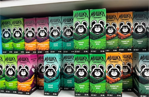 Жидкость МИШКА КОРОБКА [30ML 20MG STRONG]