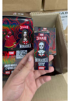 Жидкость ЗЛАЯ МОНАШКА 30ML 70MG HARD, изображение 1