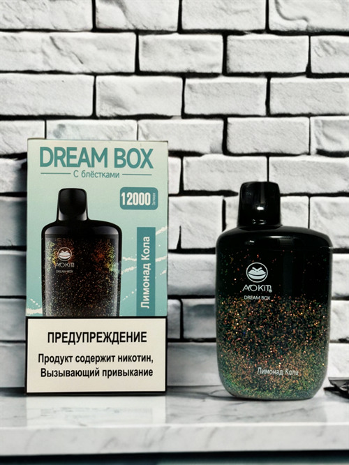 Aokit Dream Box с блёстками 12000 затяжек