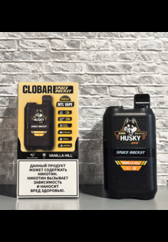 Clobar Husky Space Rocket MTL Vape 26000 затяжек, изображение 1