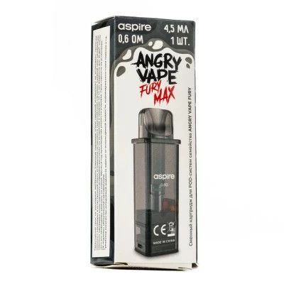 Картридж BRUSKO ANGRY VAPE FURY MAX POD / 4.5 ML / 0.6 [1 шт в упаковке]