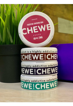 Никотиновые жвачки CHEWE [2MG 40 portions], изображение 1