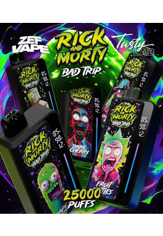 RICK and MORTY BAD TRIP 25000 затяжек, изображение 1