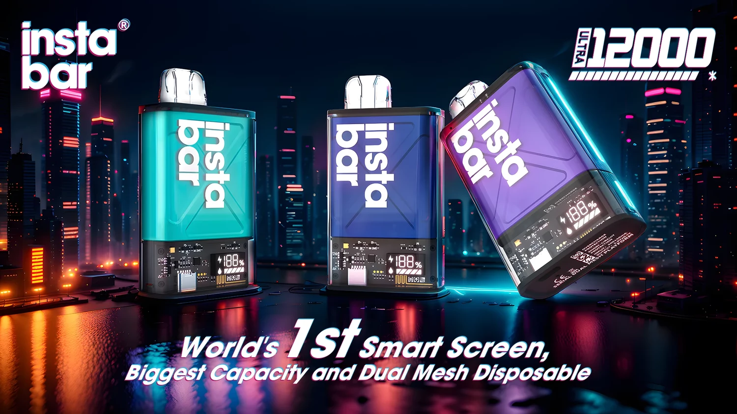 INSTABAR 12000 затяжек