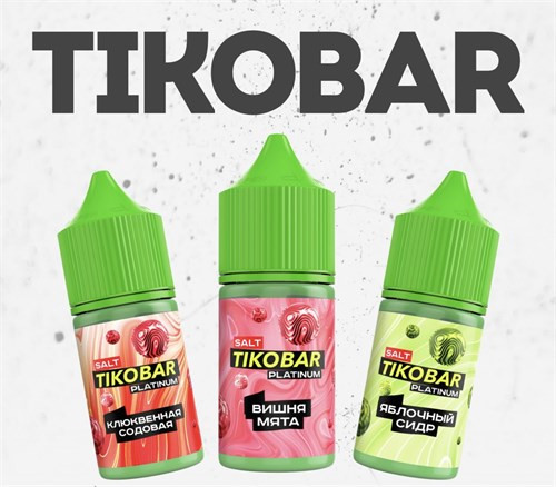 TIKOBAR PLATINUM 30 ml SALT 3.5% с маркой Ч/З