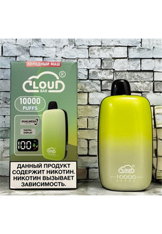 Cloud Bar DualMesh 10000 затяжек, изображение 1