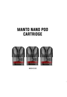 Картридж RINCOE MANTO NANO 2ml [3шт в упаковке], изображение 1