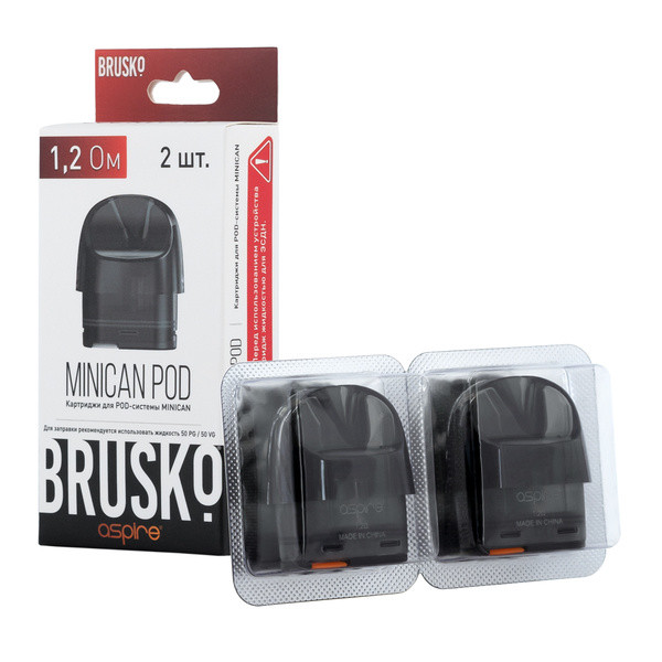 Картридж BRUSKO MINICAN POD / 3ml / 0.8/1.2 [1шт в упаковке]