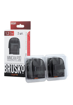 Картридж BRUSKO MINICAN POD / 3ml / 0.8/1.2 [1шт в упаковке], изображение 1