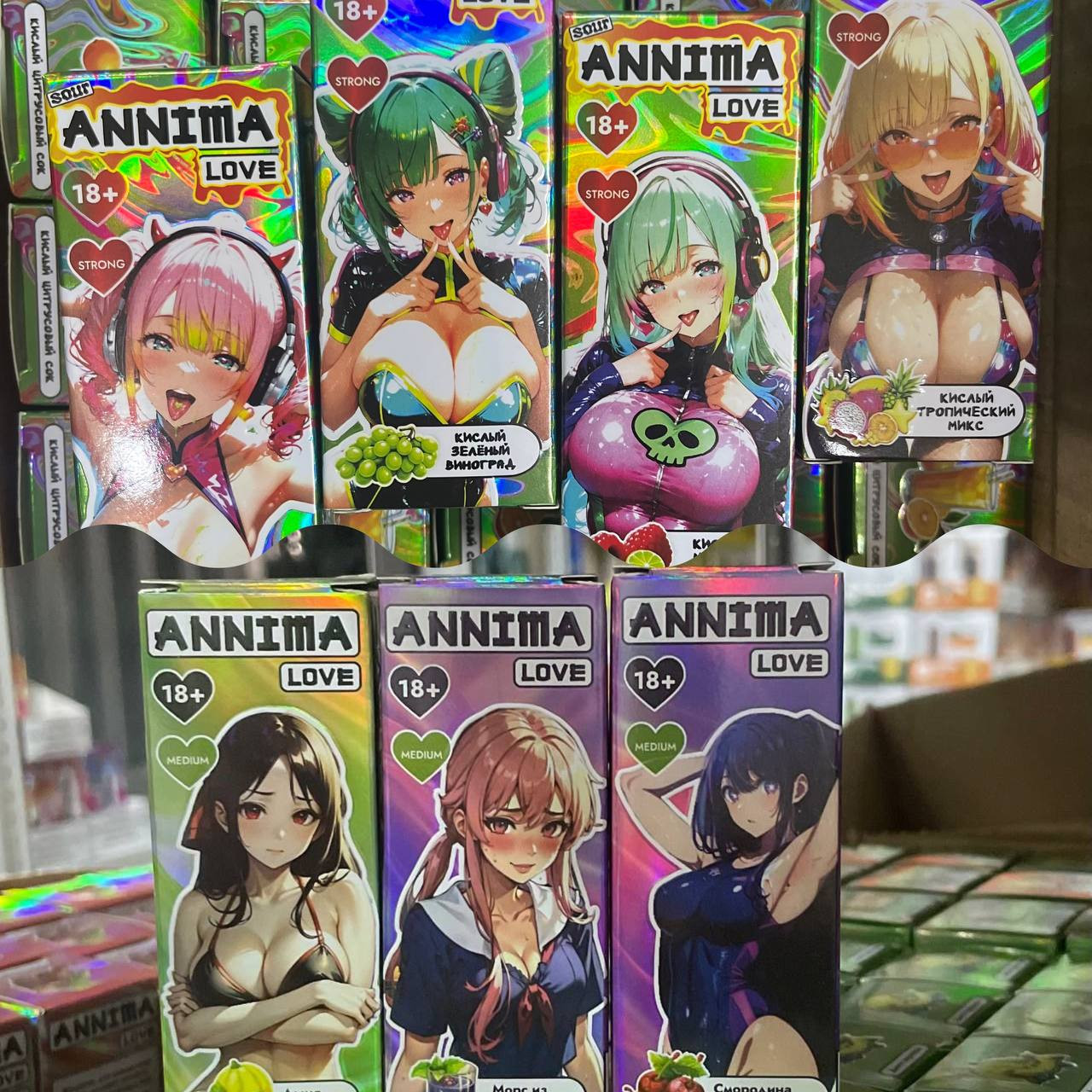 Жидкость ANNIMA LOVE [30ML 20MG MEDIUM]