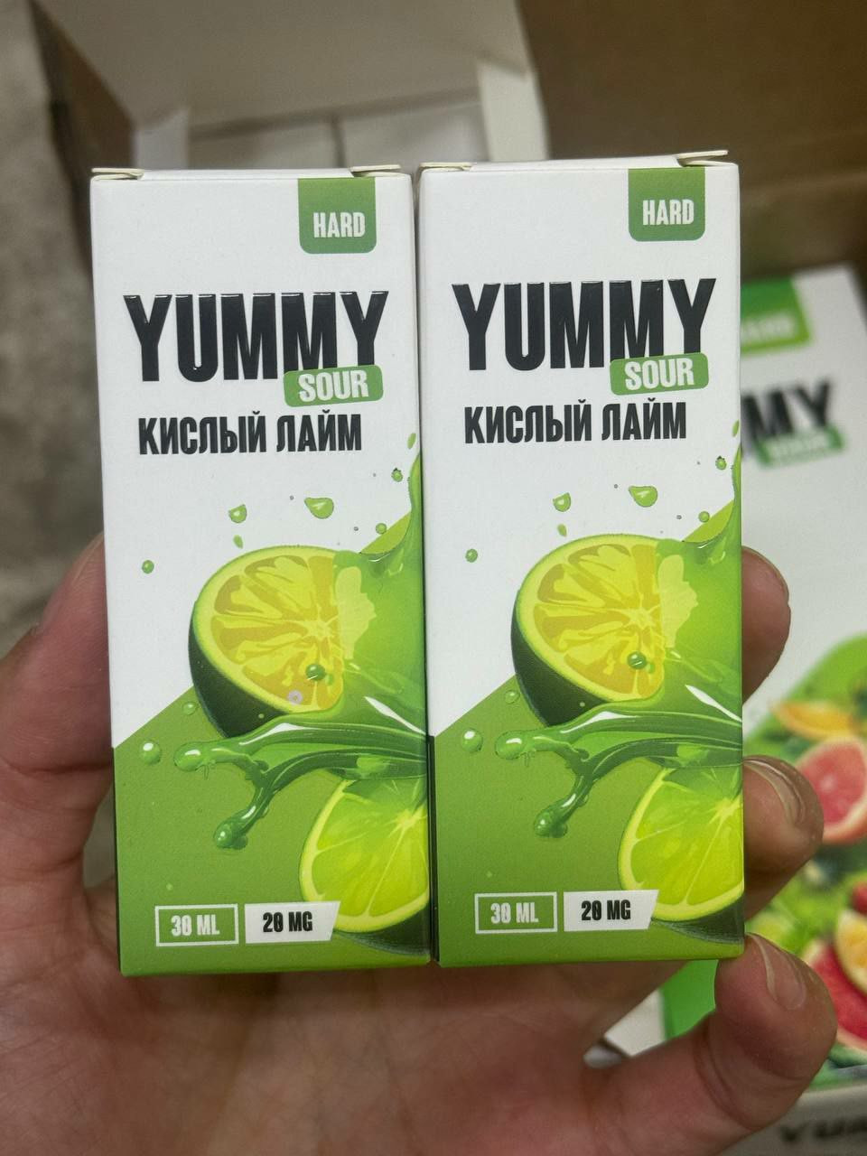 Жидкость YUMMY SOUR [30ML 20MG HARD]