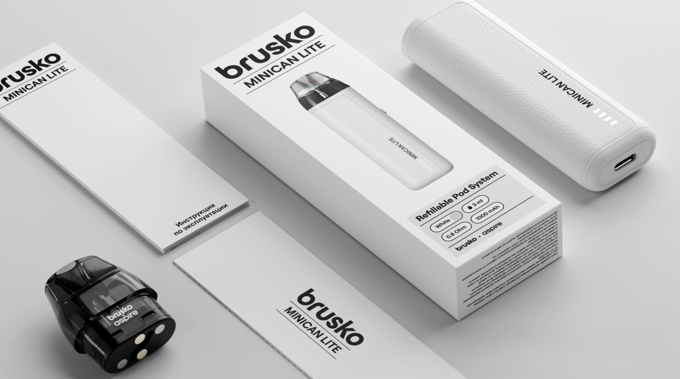 Кликните для увеличения изображения Brusko Minican Lite POD kit, изображение 4