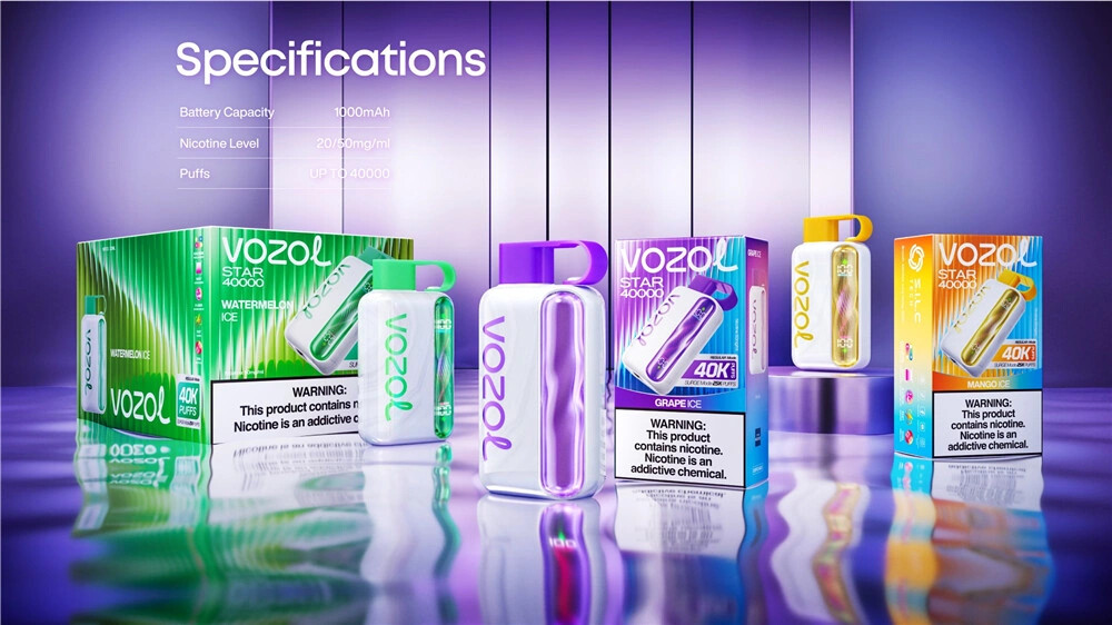 Кликните для увеличения изображения Vozol Star 40000 затяжек, изображение 4