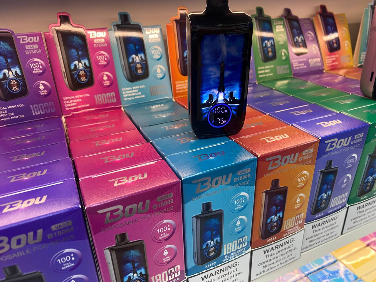 BOU VAST B18000 - 18000 затяжек, изображение 3