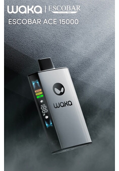 WAKA ESCOBAR ACE 15000 затяжек, изображение 1