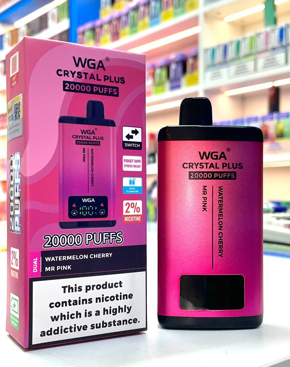 WGA crystal plus 20000 затяжек