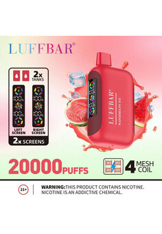 LUFFBAR Dually 20000 затяжек, изображение 1