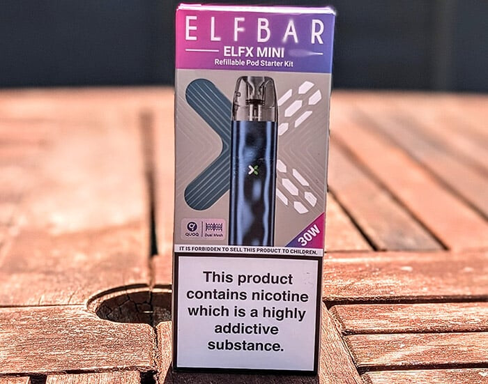 Кликните для увеличения изображения ElfBar ELFX Mini POD Kit, изображение 2