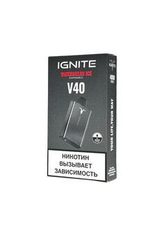 IGNITE V 40 - 4000 затяжек, изображение 1