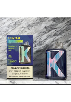 OLIVEBAR LUMINOUS 15000 затяжек, изображение 1