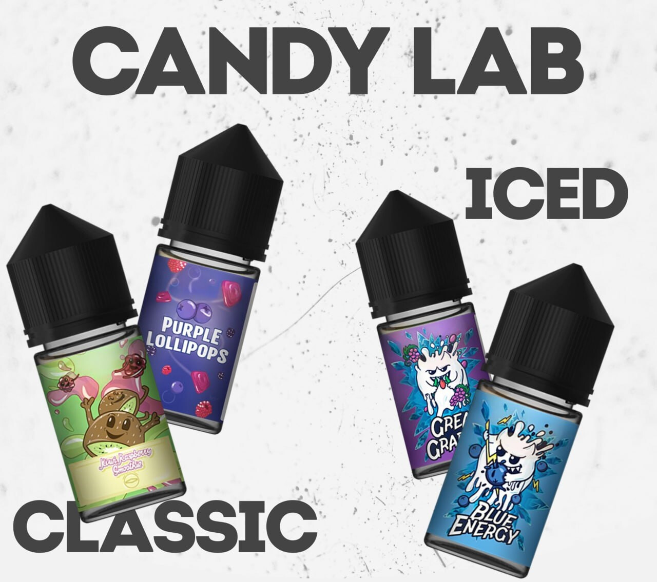 Ароматизатор CandyLab – Classic, Iced, Sour | Лучшие вкусы для вейпов