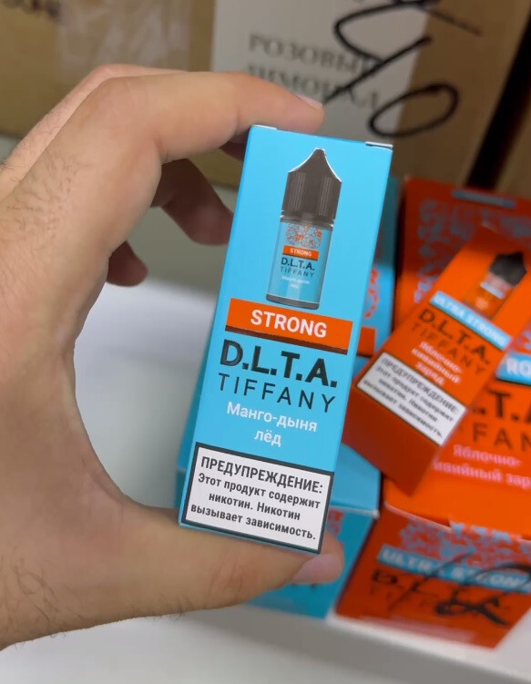 Премиальная жидкость D.L.T.A. TIFFANY 30ML 20MG STRONG