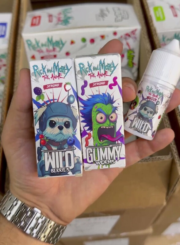 Жидкость RICK AND MORTY THE ANIME 30ML 20MG STRONG