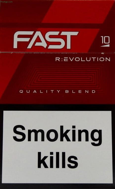 Сигареты Fast Красный (1 блок - 10 шт)