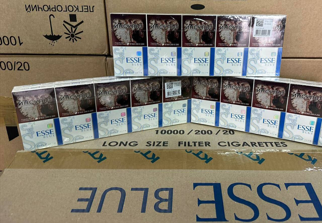 Сигареты ESSE Super Slim Blue