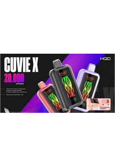 HQD CUVIE X 20000 затяжек, изображение 1