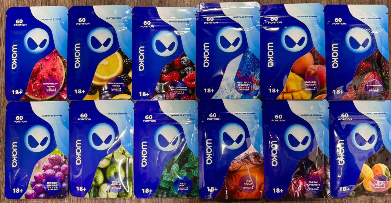 Никотиновые пластинки WAKA