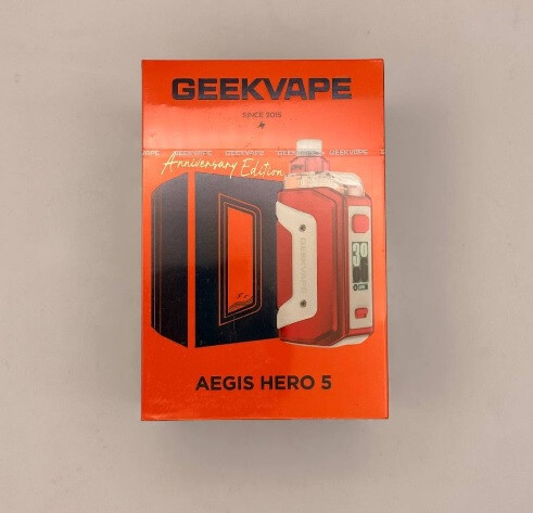 Geek Vape Aegis Hero 5 Red White (Красно Белый)