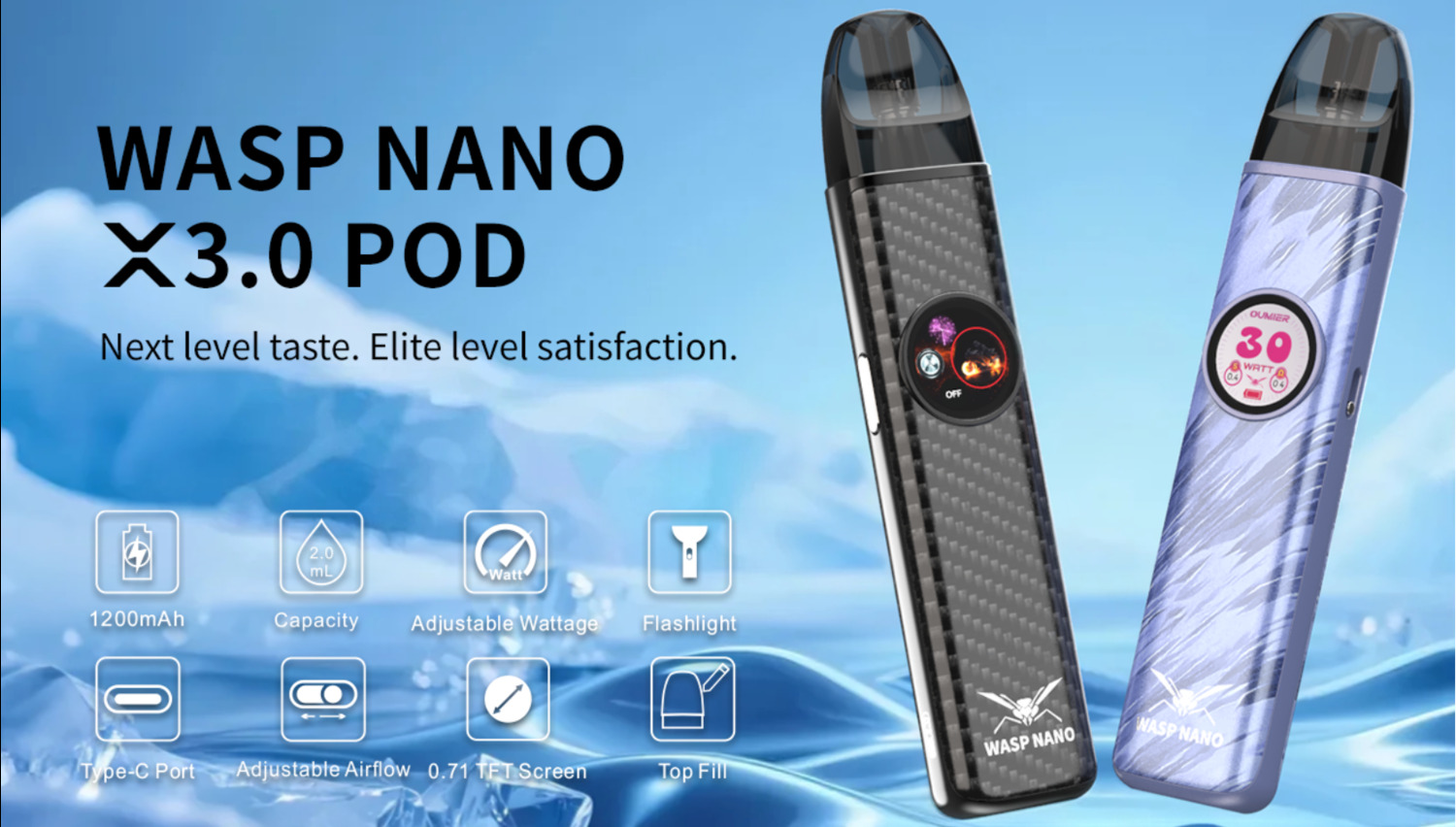 Oumier Wasp Nano X 3.0 POD kit