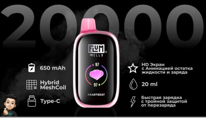 Flum Mello 20000 затяжек